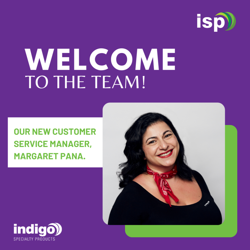 Indigo Specialty Products welcome new Customer Service Manager