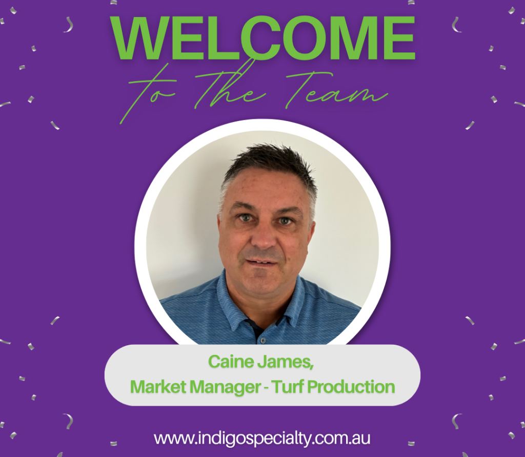 Caine James, Market Manager - Turf Production at Indigo Specialty Products