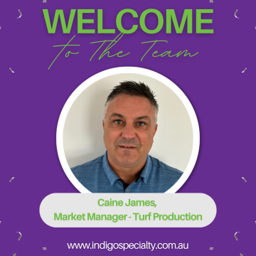 Caine James, Market Manager - Turf Production at Indigo Specialty Products