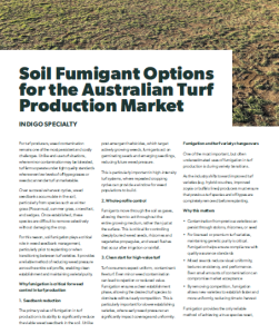 Soil Fumigant article - Turf Talk magazine
